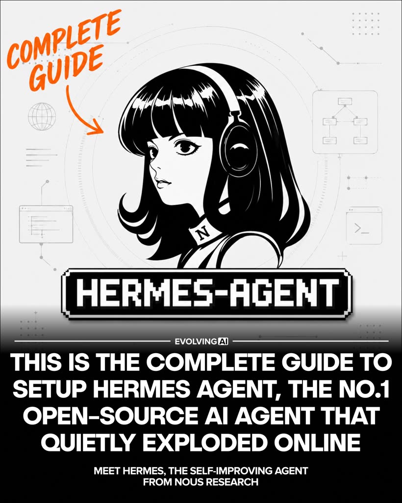 תמונה ממוזערת של מדריך מקיף ל-Hermes Agent: סוכן ה-AI המוביל בקוד פתוח