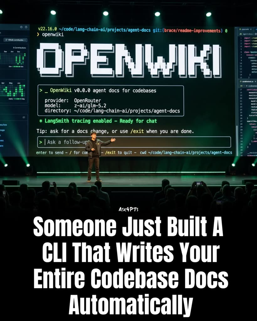 תמונה ממוזערת של OpenWiki: כלי CLI ליצירת תיעוד קוד אוטומטי עבור סוכני AI